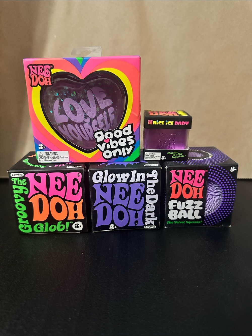 Needoh -5 pack! Purple